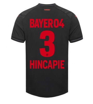 Bayer Leverkusen Piero Hincapie #3 Primera Equipación 2023-24 Manga Corta